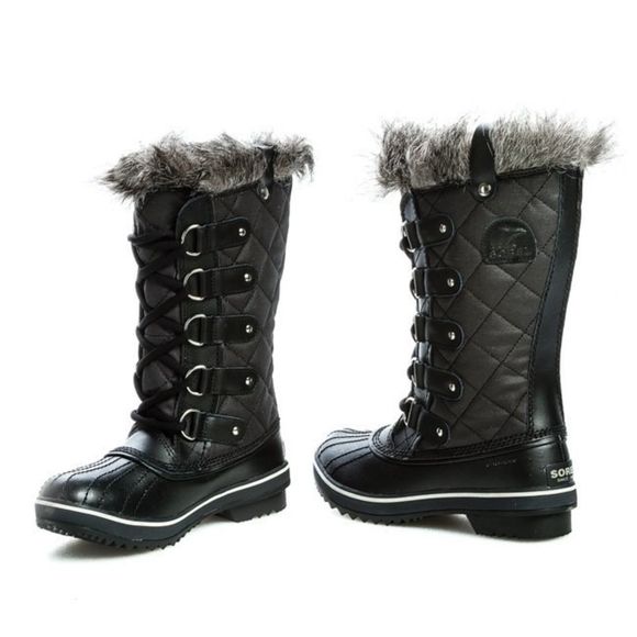 Sorel Shoes - Sorel Tofino LL 1846-011 Black Snow Boots Sz 6